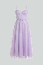 Women's Purple Midi Dress - Premium Quality, Fast Shipping