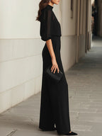 Elena | Sheer Chiffon Three-Piece Set