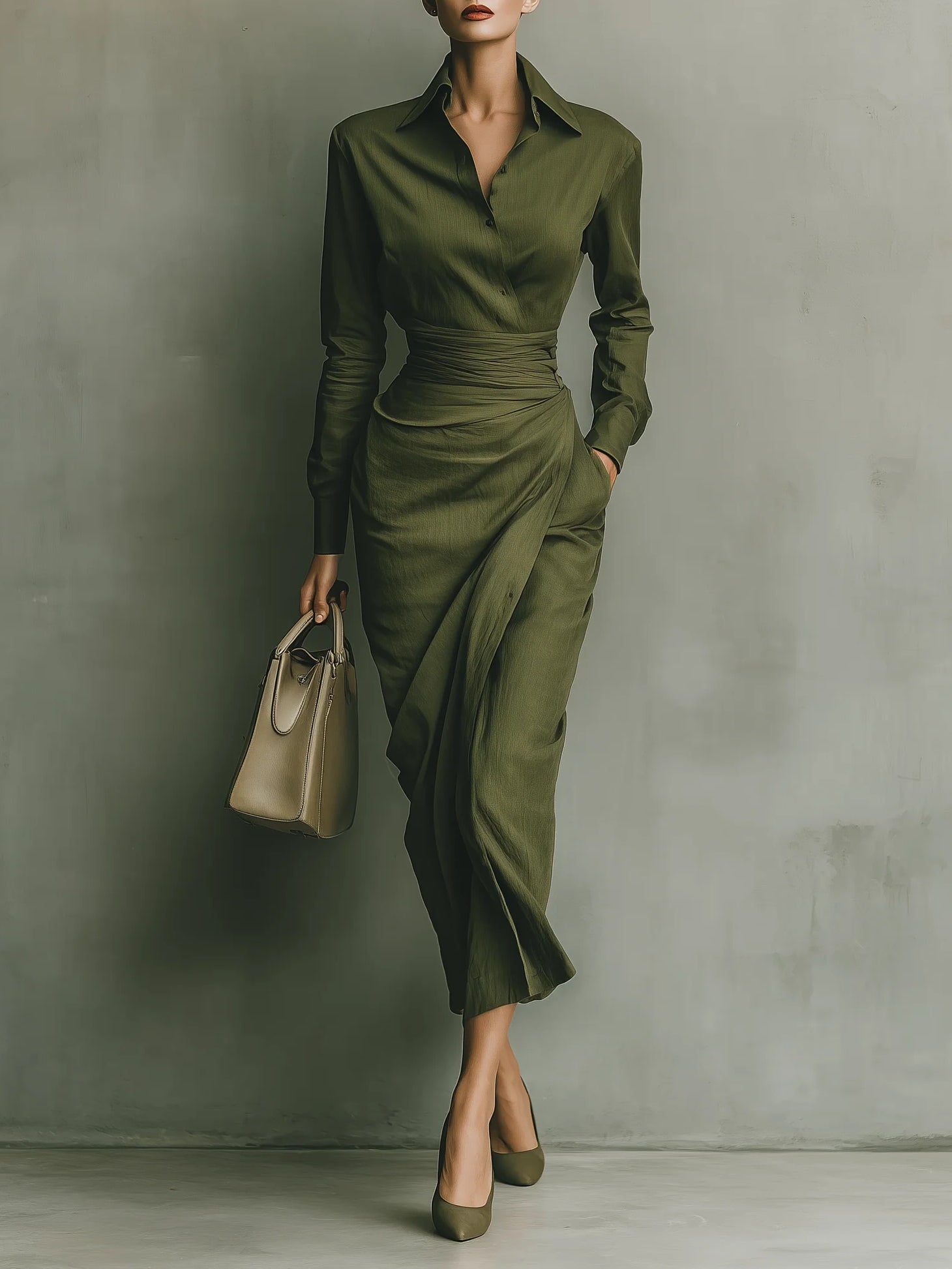 NARELLE - Stylish Tailored Wrap Dress