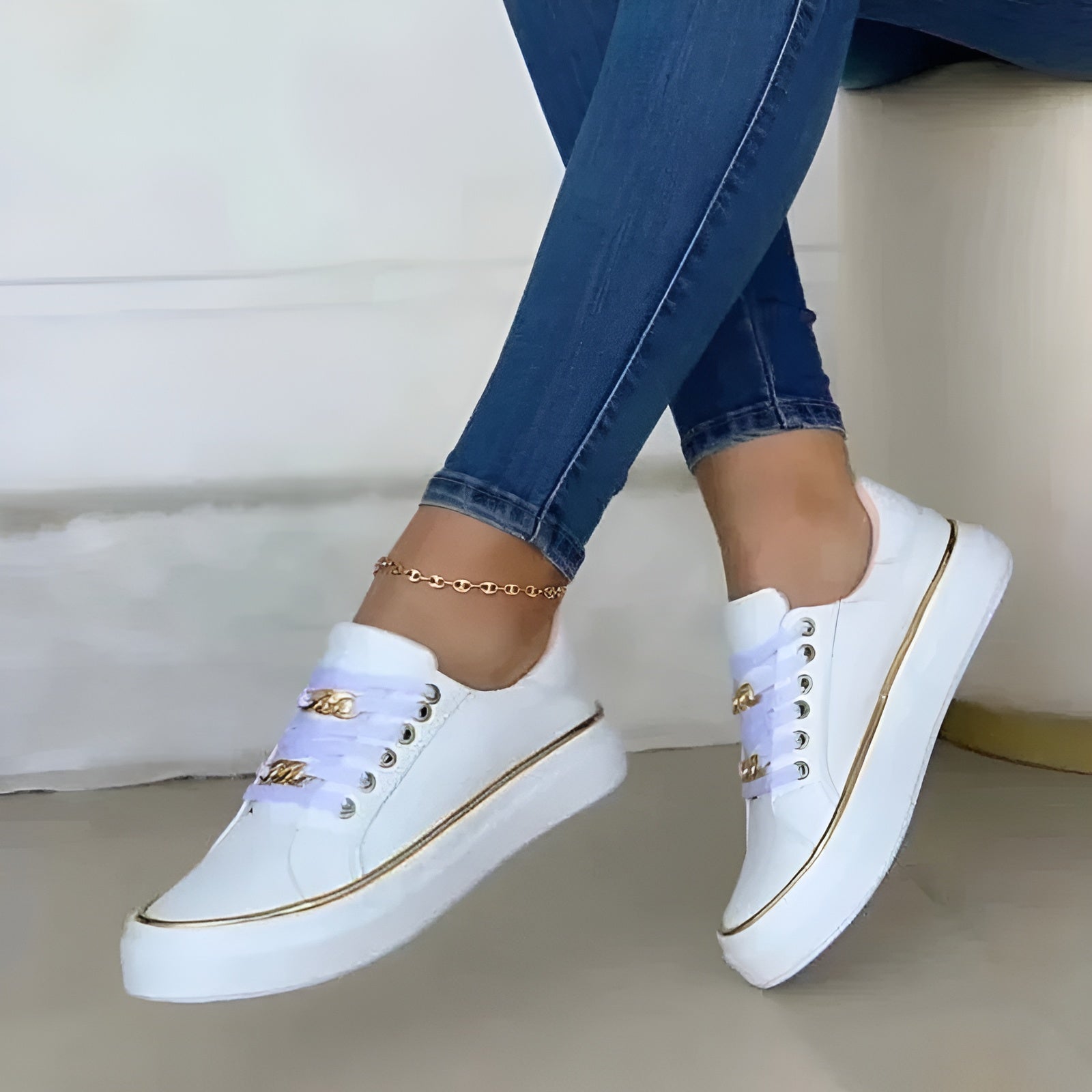 Alexya - Women's Orthopedic Sneakers with Stylish Design