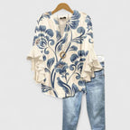 Aurelia | Ruffle Sleeve Statement Blouse