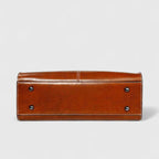 Avah Cognac Tote Bag detail