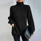 Averine | Elegant Turtleneck Knit Sweater