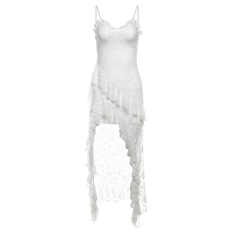 ISABEAU™ | Lace Ruffle High Waist Dress 5
