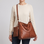 Camellia Pocket Shoulder Bag