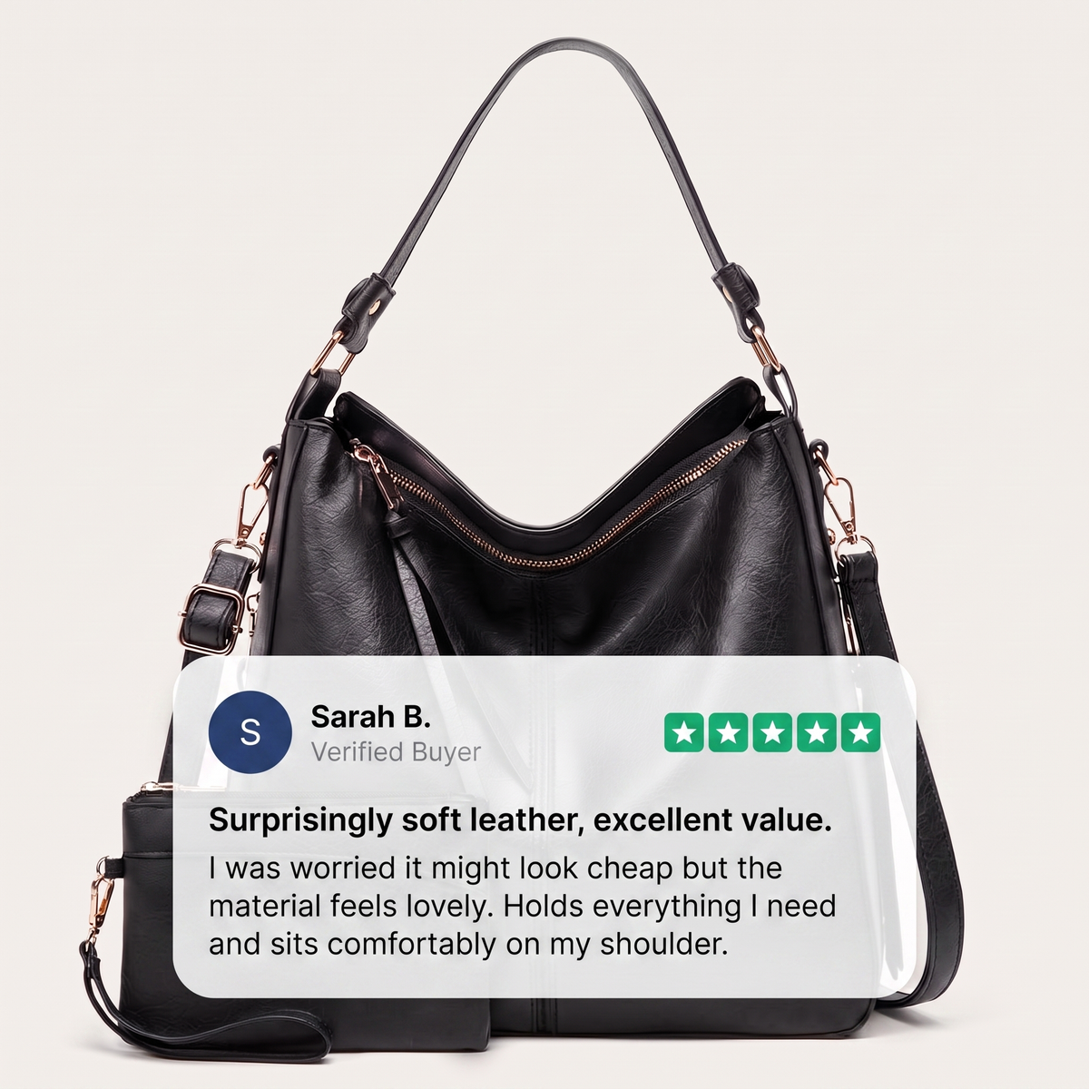 Camellia Pocket Shoulder Bag - View 9