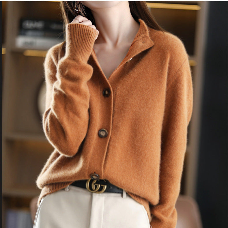 ELARA™ | Luxe Buttoned Sweater 5