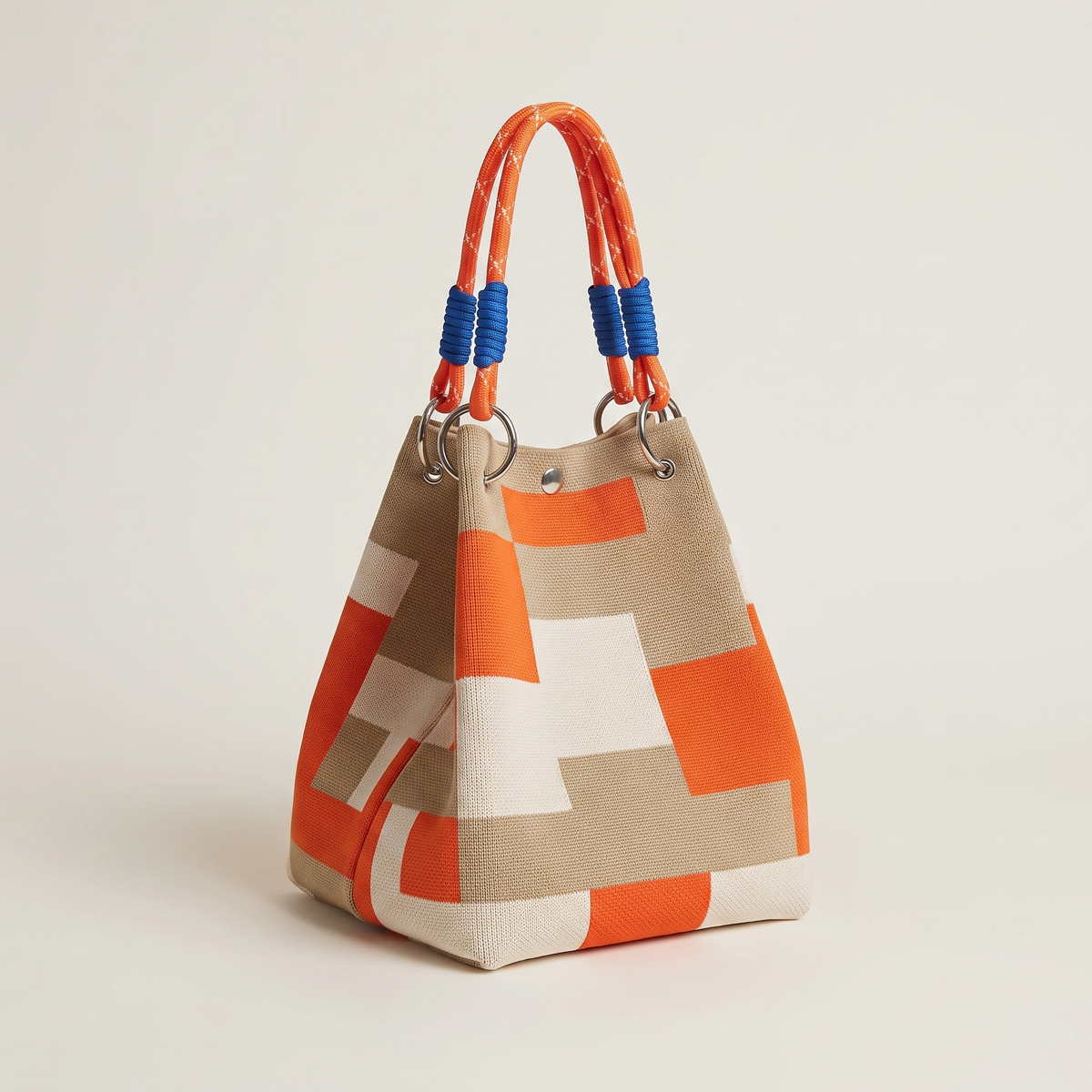 Corvina Color-Block Tote Bag - View 2