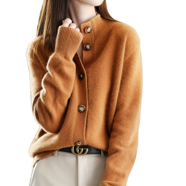 ELARA™ | Luxe Buttoned Sweater 4