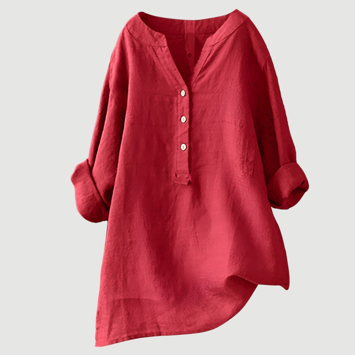 Gail shirt - Watermelon red view 1