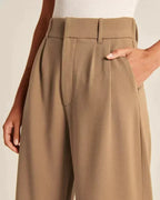 Relaxed Tie-Waist Wide-Leg Pants - View 19