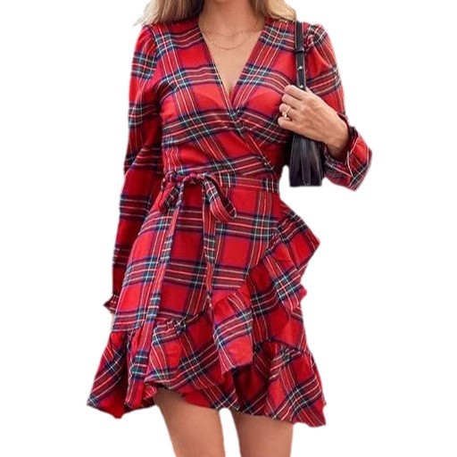 EMILY™ | Plaid Mini Dress 6