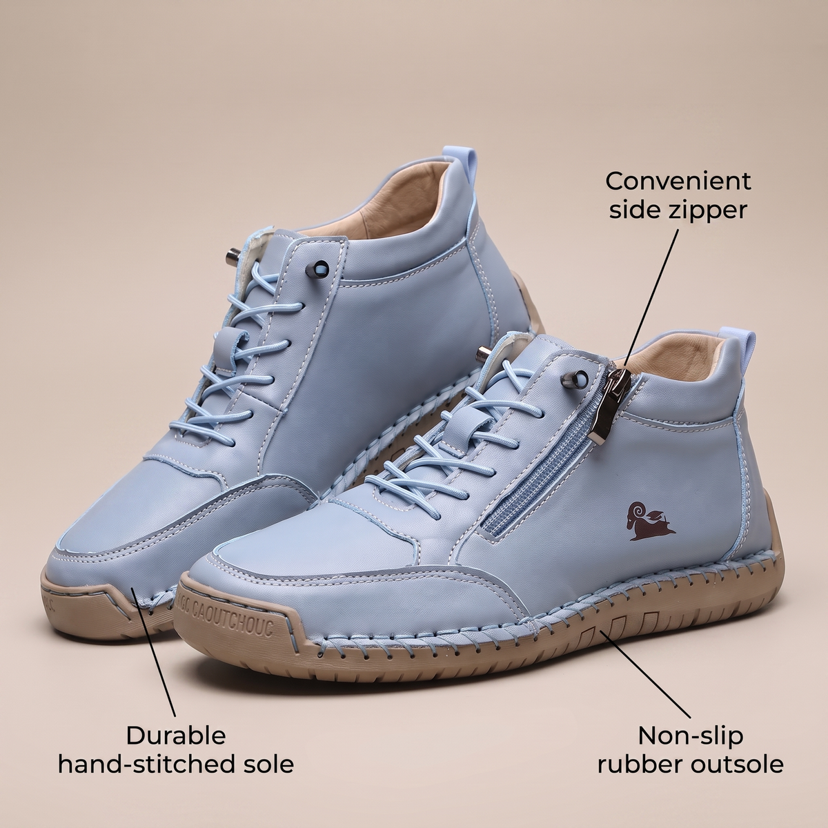 EasyFit Lace-Up Ankle Shoes - View 9