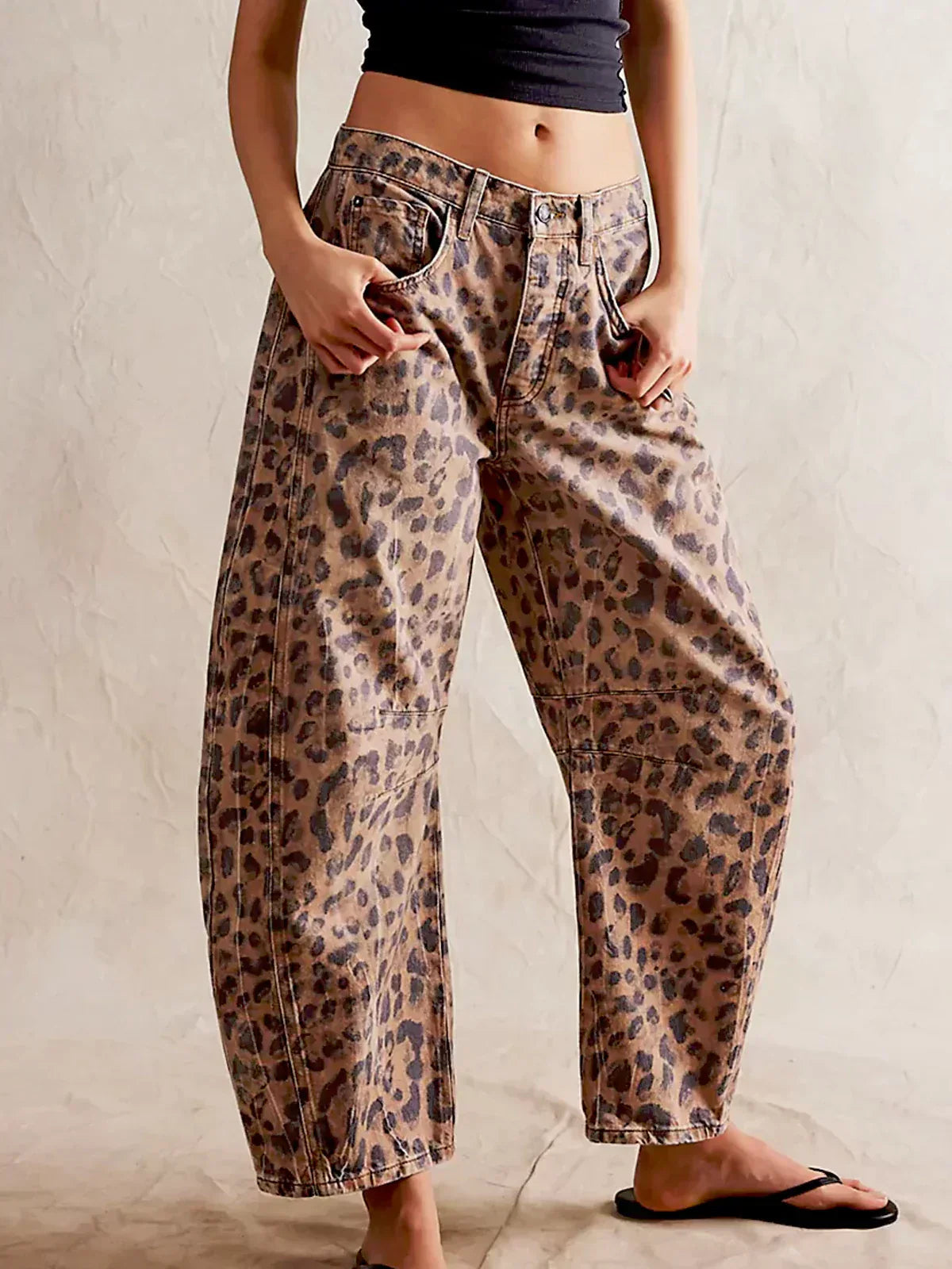 Edith | Comfortable Leopard Pants