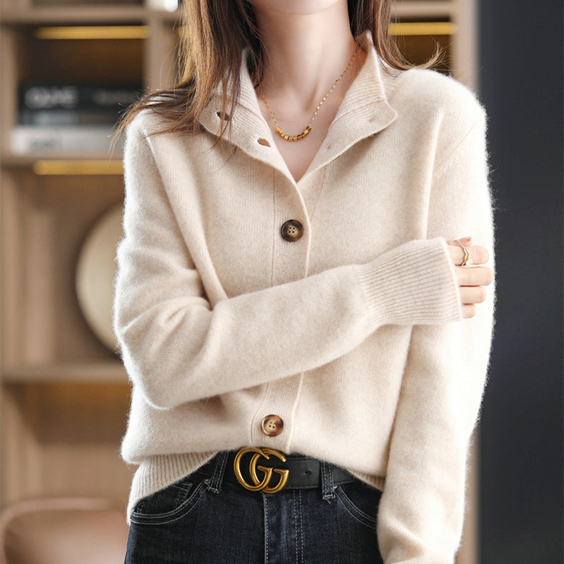 ELARA™ | Luxe Buttoned Sweater 3
