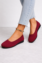 Elise Knit Ballet Flats - View 4