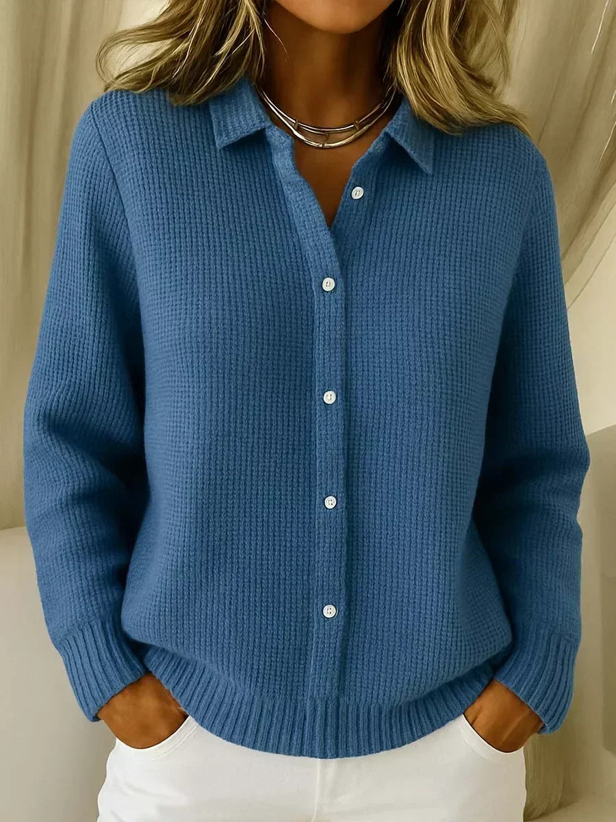 Katrina | Textured Knit Button Cardigan 3