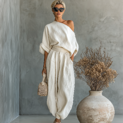 JOVA - Boho Wide Jumpsuit