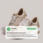 Flexi Zip Lace-Up Sneakers - View 6