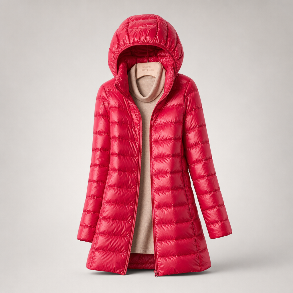 Clara quilted jacket - Fuchsia