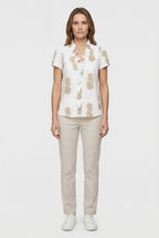 Women's Lightweight Fabric Blouse - Casual Fit