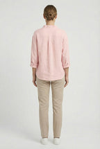 Women's Ruffle Blouse Long Sleeve Relaxed Fit
