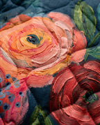 Amaya | Vintage Floral Print Quilted Jacket 3