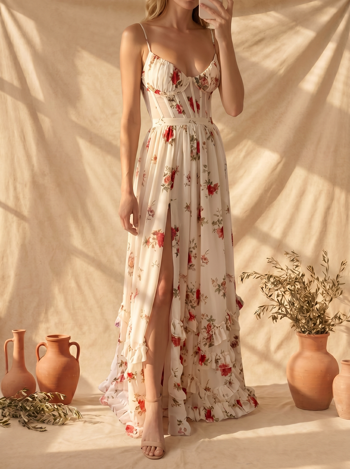Scarlett Romantic Floral Dress