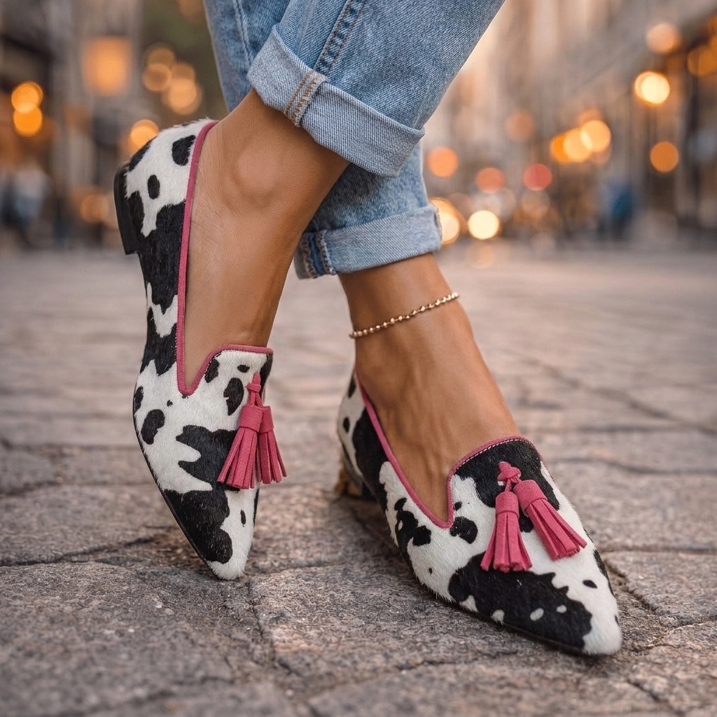 Ondina | Pointed Flats with Tassels 3