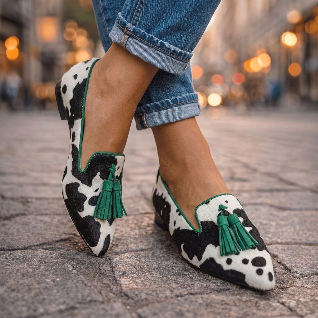 Ondina | Pointed Flats with Tassels 4