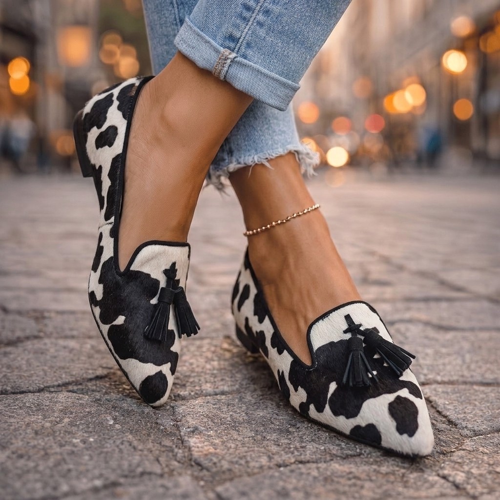 Ondina | Pointed Flats with Tassels 5