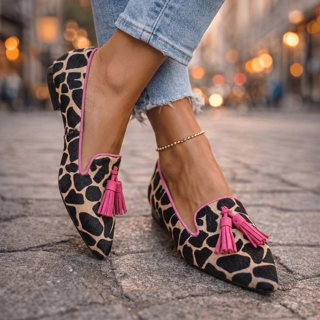 Ondina | Pointed Flats with Tassels 1