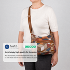 Solara Patchwork Shoulder Bag - View 4