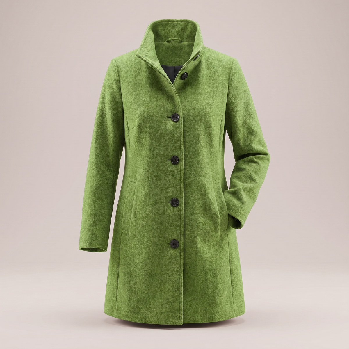 Serena Heritage Coat styled for fall
