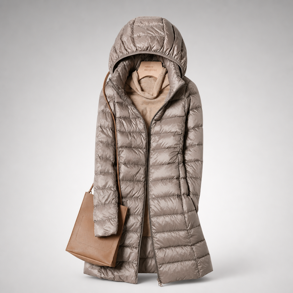 Clara quilted jacket - Khaki