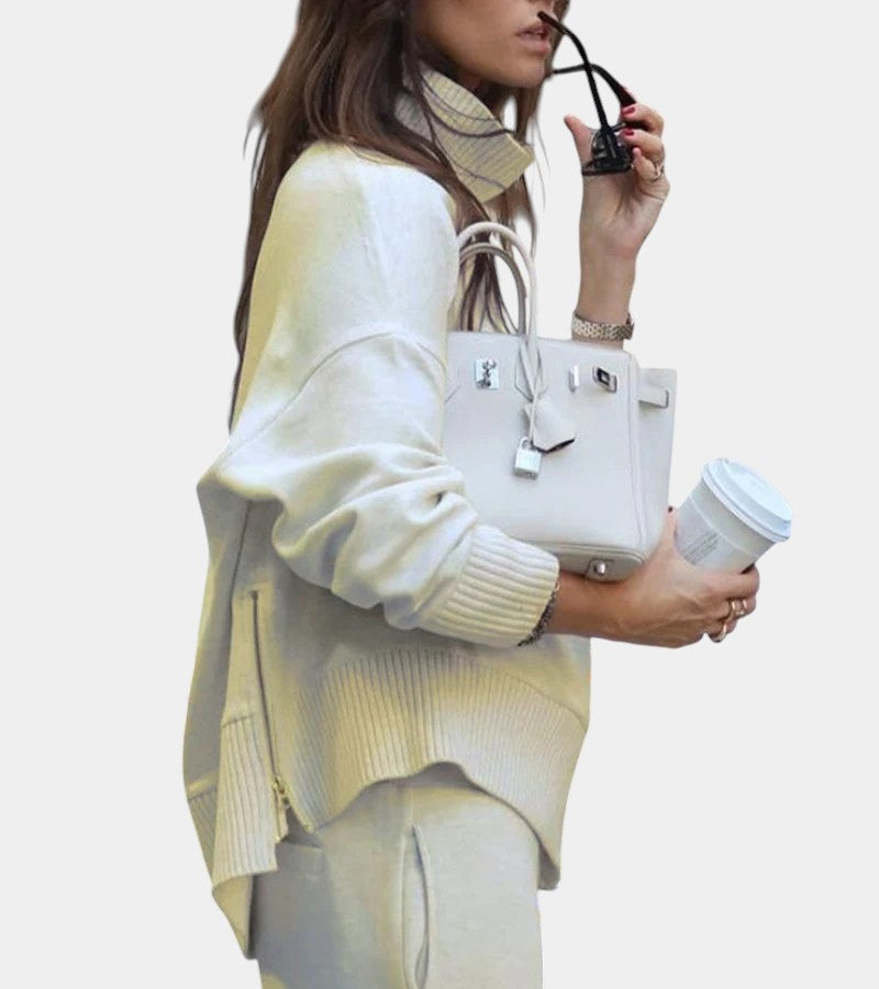 Relaxed Long-Sleeve Pants Set - View 6