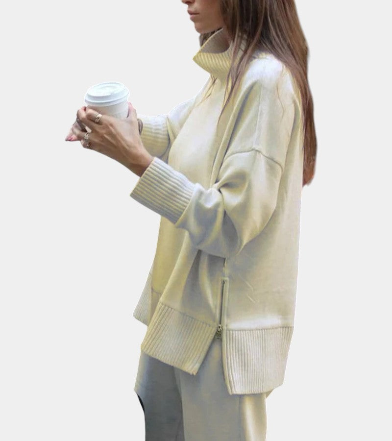 Relaxed Long-Sleeve Pants Set - View 7