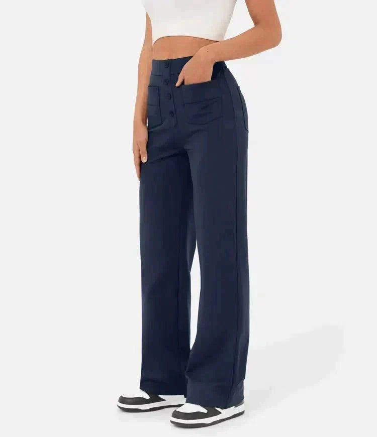 Relaxed Stretch Pants - View 14