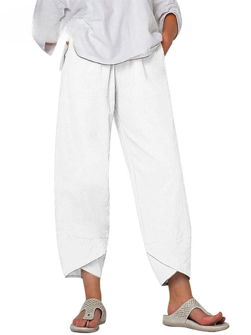 Bryndis wide-leg pants - White