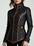 STELLA - Diamond-quilted Padded Jacket