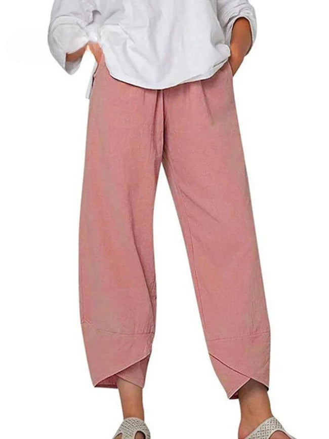 Bryndis wide-leg pants - Pink