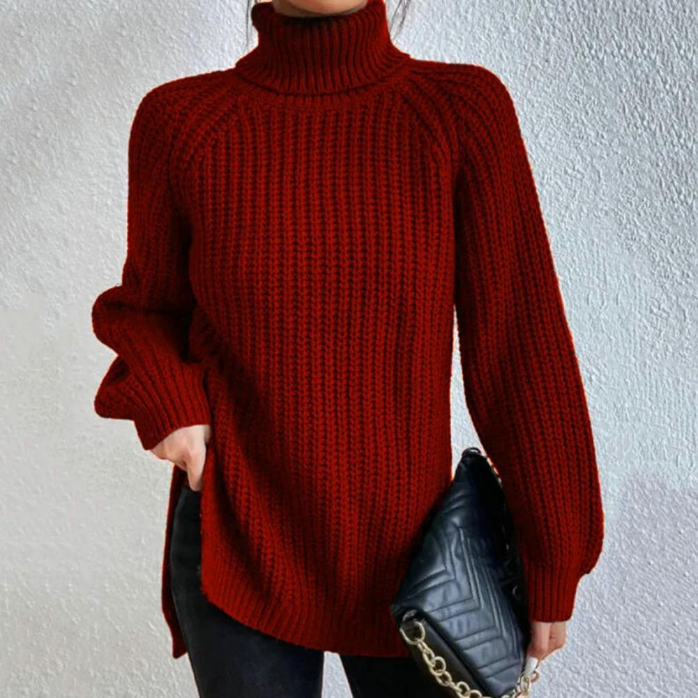Averine turtleneck sweater - Red
