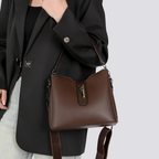 Aurelle Vintage Shoulder Bag Brown view 3