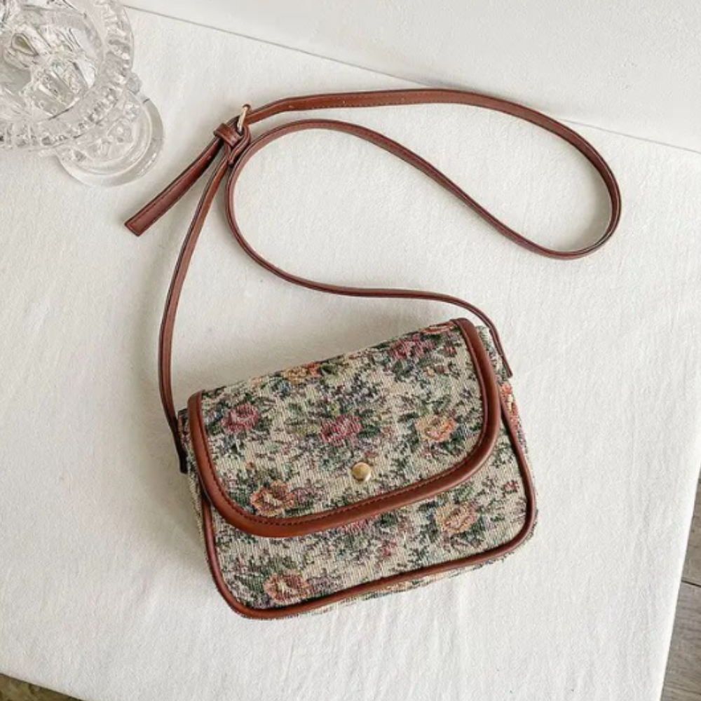 Embroidered Boho Crossbody Bag, view 1
