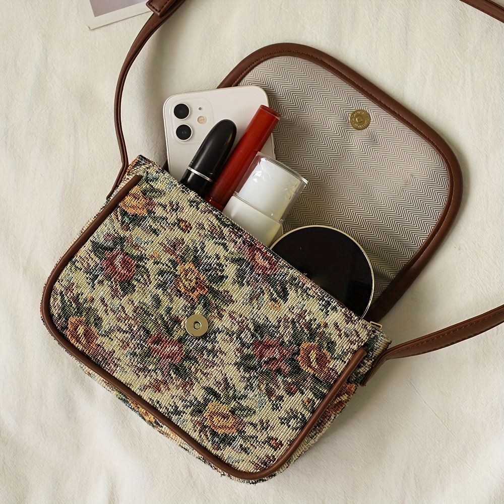 Embroidered Boho Crossbody Bag, view 2