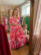 Minelda | Elegant Floral V-neck Dress 5