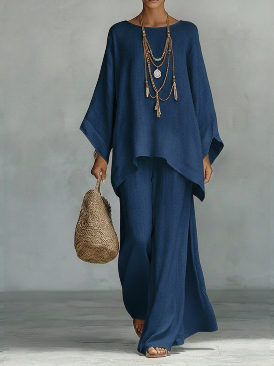 Celine two-piece set — Navy