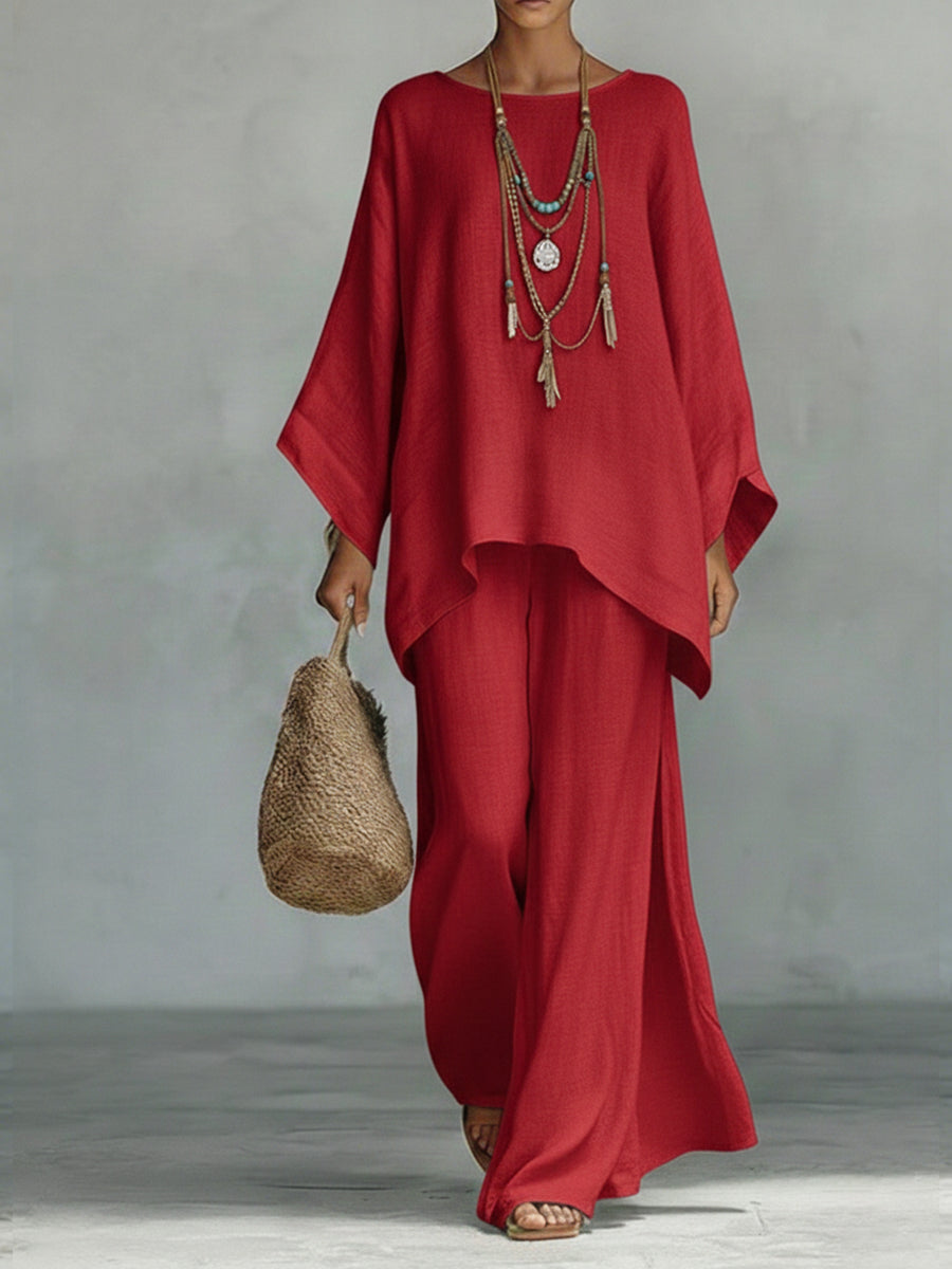 Celine two-piece set — Red