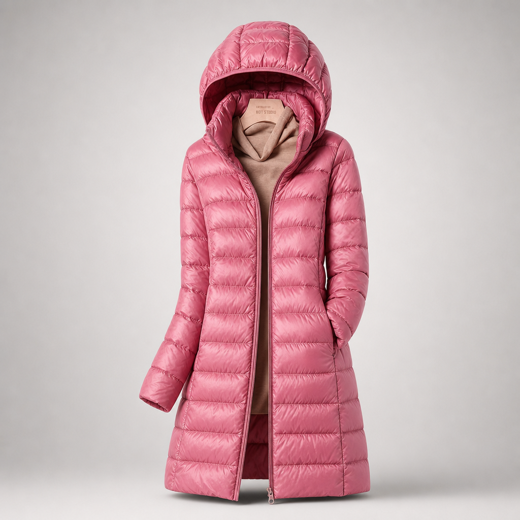 Clara quilted jacket - Pink