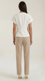 Amy V-neck Blouse